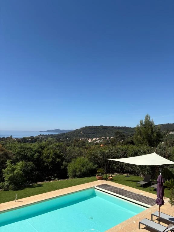 Piscine vue mer - Villa et chambre d'hôtes vue mer Le Lavandou