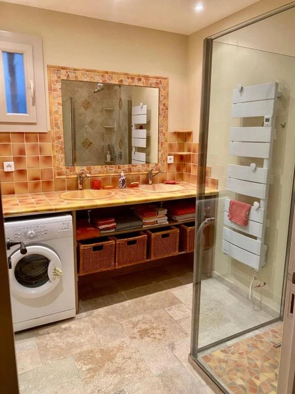 Salle de bain - Villa et chambre d'hôtes vue mer Le Lavandou